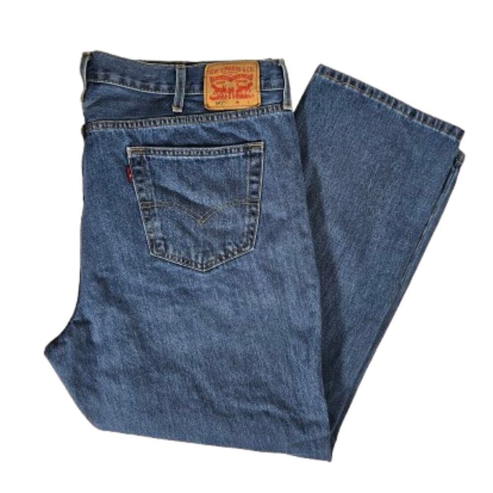 Levi's 541 Blue Jeans Men's Size 46 x 32 Cotton